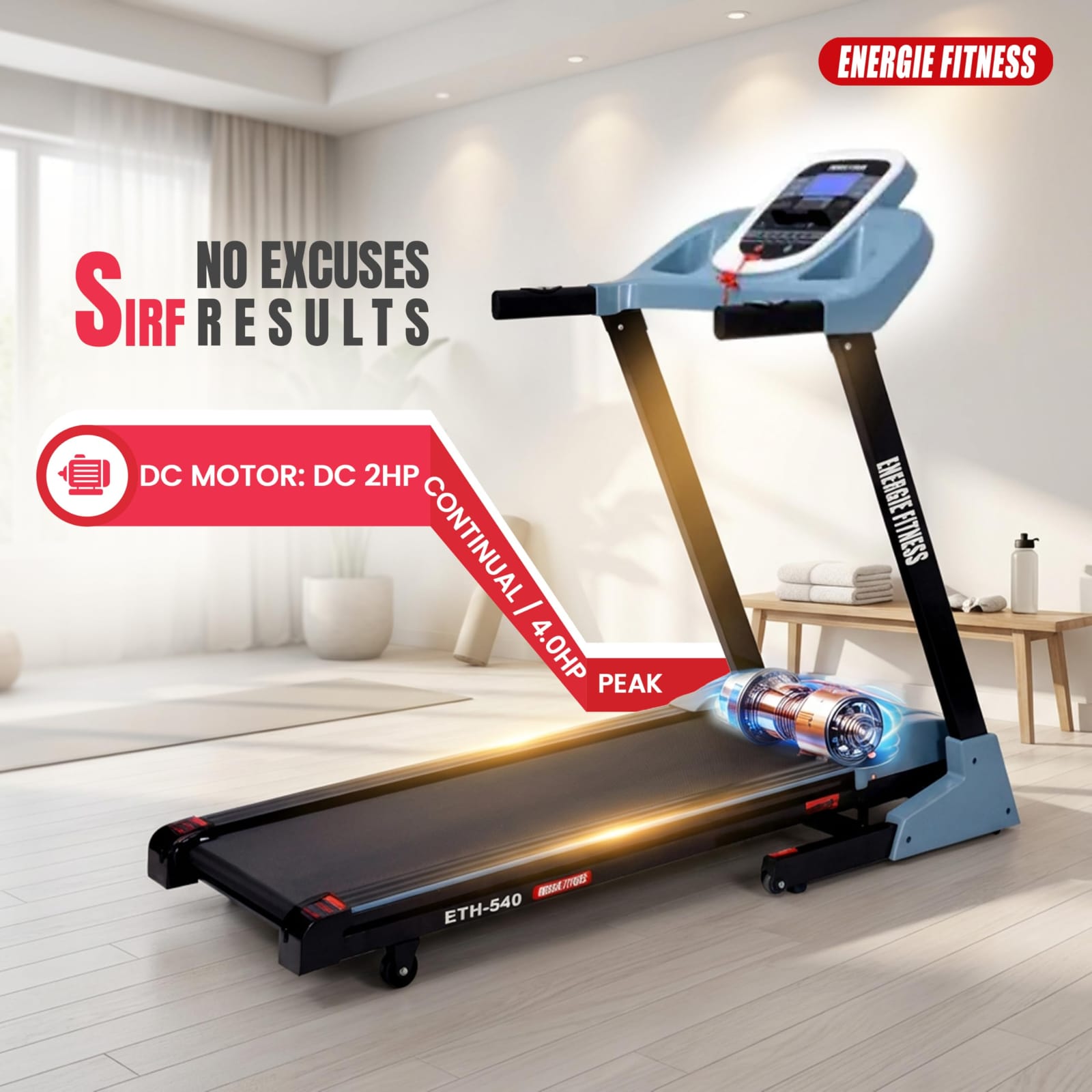 Best home Use Treadmill EHT-540 - Image 6